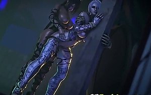 Big boobs and big cock futanari sex session