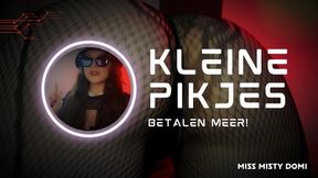 Kleine pikken betalen meer! DUTCH - SPH | Humiliation