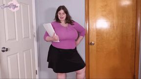 Pregnant Boss Needs Outfit Fitting