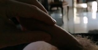 Big close up cumshot