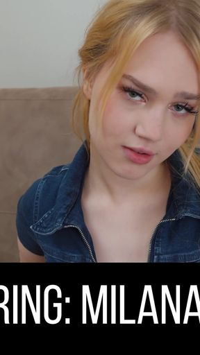 Firstanalquest - Dazzling Milana Doll Gives up Her Virgin Ass