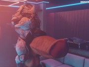 Krogan Pole Dance Hyper Growth Animation