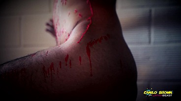 Horror Porn Candle Wax Ritual Summon A Sex Demon And Loud Cumshot Halloween