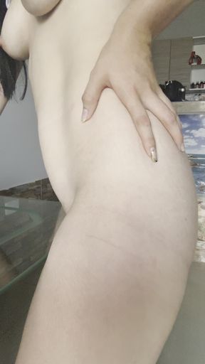 It Feels so Good to Rub My Vagina with the Corner of the Table Hehehe