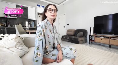 My stepmother asked me to cum inside her!