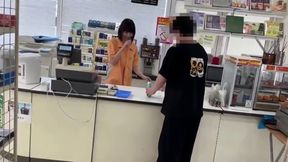 Shizuku Tsukiko Sakura serves up steamy convenience store fantasies day and night