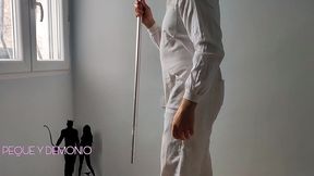 i give the painter a blowjob while my husband is out of the house. he s a cuckold.