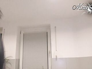 geiles Latex-Wetlook-Heels Amateur Cutie von nebenan - doppelt Sperma !