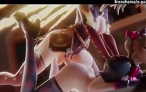 3D Shemale FUTANARI Cartoon Porn COMP