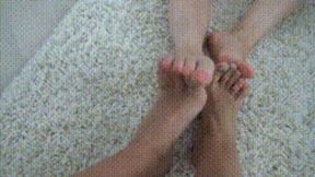 play footsie different positions 8FWn