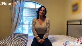 Ainsley Adams goes to MrFlourish place to SuckFuck