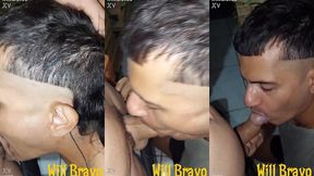 chupei gostoso piru do novinho que trabalha comigo escondido no estoque do sacolao