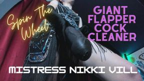 Giantess Flapper Cock Cleaner Roleplay