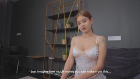 Slutty Busty Stepsister Wants to Make Cash in Porn. Will You Fuck Her?