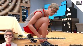 Streamer Hoe in Gym Fit Twerks - Sexbot #33 Gameplay