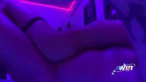 Intense lovemaking with a slender Chinese lady under ultraviolet light - best of the hottest xxx!
