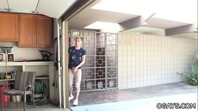 Gay sex in the garage