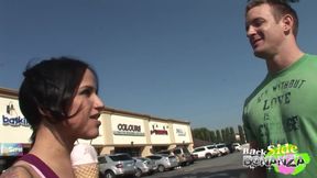 BACKSIDE Grunge Whore Regan Reese Slam Fucked by Beefcake Stud