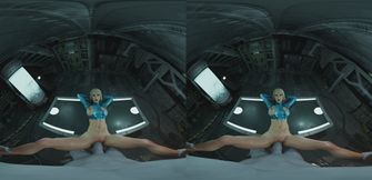 Blondie Samus Aran Roughed-Up by a Girthy Cock