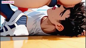 Redhead bubble butt twink gets fucked deep by hungry gay top