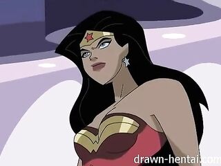 Superhero Hentai - Wonder Woman vs Captain America