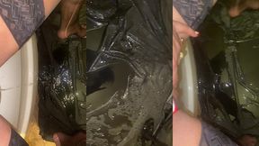 milfycalla - stepmom pisses all over bathroom