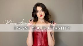 I Want You In Chastity