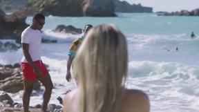 ”BLACKED Hot Blonde Venera Maxima gets double fucked by 2 huge huge black cocks”