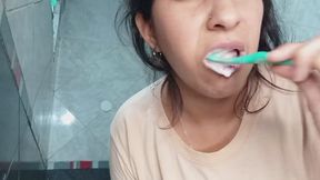 I wash my mouth with soap on my tits