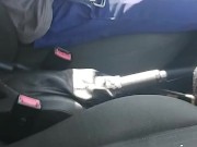 On my way home after work in the car