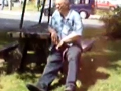 Old Man Jerks In The Park