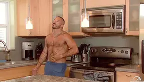 Alessio Romero Shoves Cock Deep, Making Ass Cheeks Clench Tight