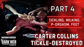 Pornstar Carter Collins Tickle-Destroyed On The Bed (Part 4)