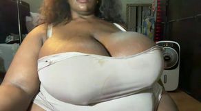 Black Ass BBW Moaning and Spanking Fetish