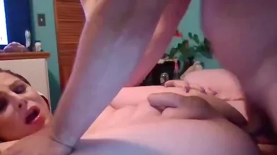 Shemale Takes It Up Her A$$