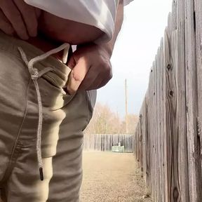 Outdoor Piss 2 - My Small Dick