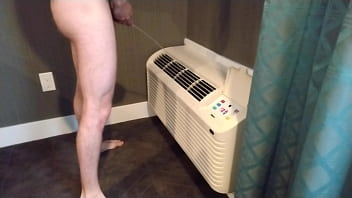 Peeing in hotel Air Conditioners