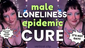 The Cure to the Male Loneliness Epidemic (is it gay?)