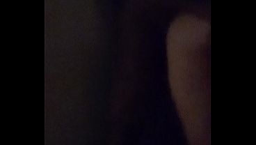 pawg doggy style on bathroom wall while husband at work