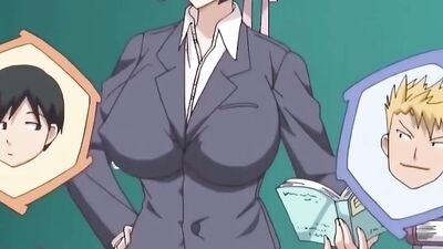 Watch this anime babe with massive tits get plowed by a guy she's been meaning to fuck