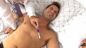 Nicky Rebel's Covid Tickling Test - Richard Lennox - Manpuppy - MP4 720