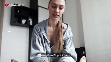 SonyaSuper Endurance Test Stepsister Swallows BWC for Time with Cum in Mouth Cum Swallow Deepthroat Big Dick