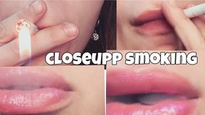 Closeupp smoking