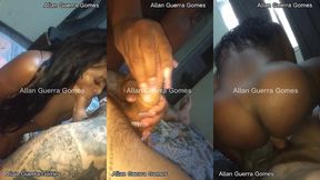 parte 1 negra muito gostosa com a bunda enorme fica de quatro e so da o cuzinho para o lutador de mma allan guerra gomes