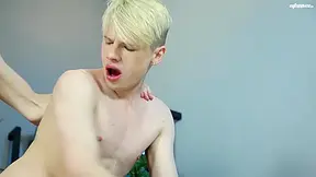 Cute Blond Gets Banged Raw By His Mates Thick Monster Dick