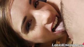 ”British MILF in black stocking goes for lesbian sixty-nine”