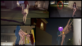 Used Slut in the City Streets Caught Twice