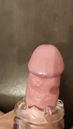 Stretching out a Fleshlight Quickshot