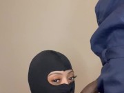 security guard at my condo shouldn’t have FUCKED MY THROAT like this 🫣 SUBCRIBE FOR FULL VID