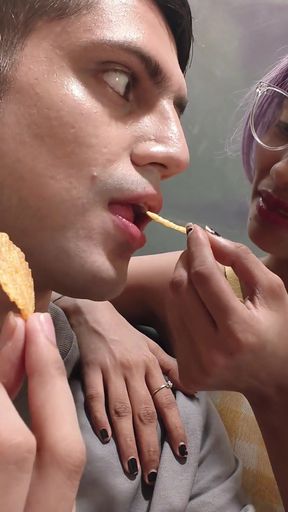 Girl Cheating on Her Boyfriend with Her Best Friend